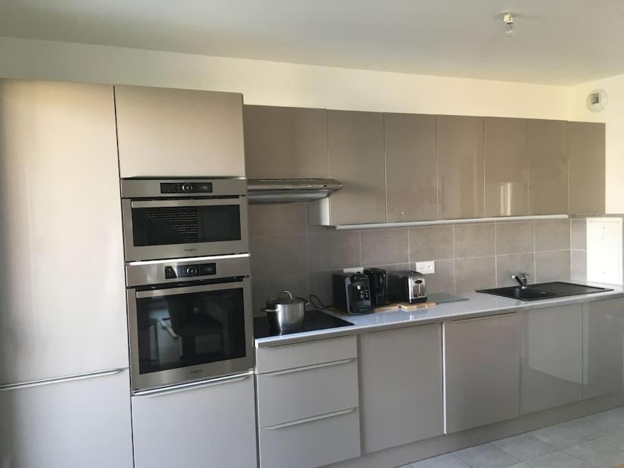 Appartement 87 M2 - 3 Chambres - 6 Personnes - Proche Paris - Parking Gratuit Asnières Extérieur photo