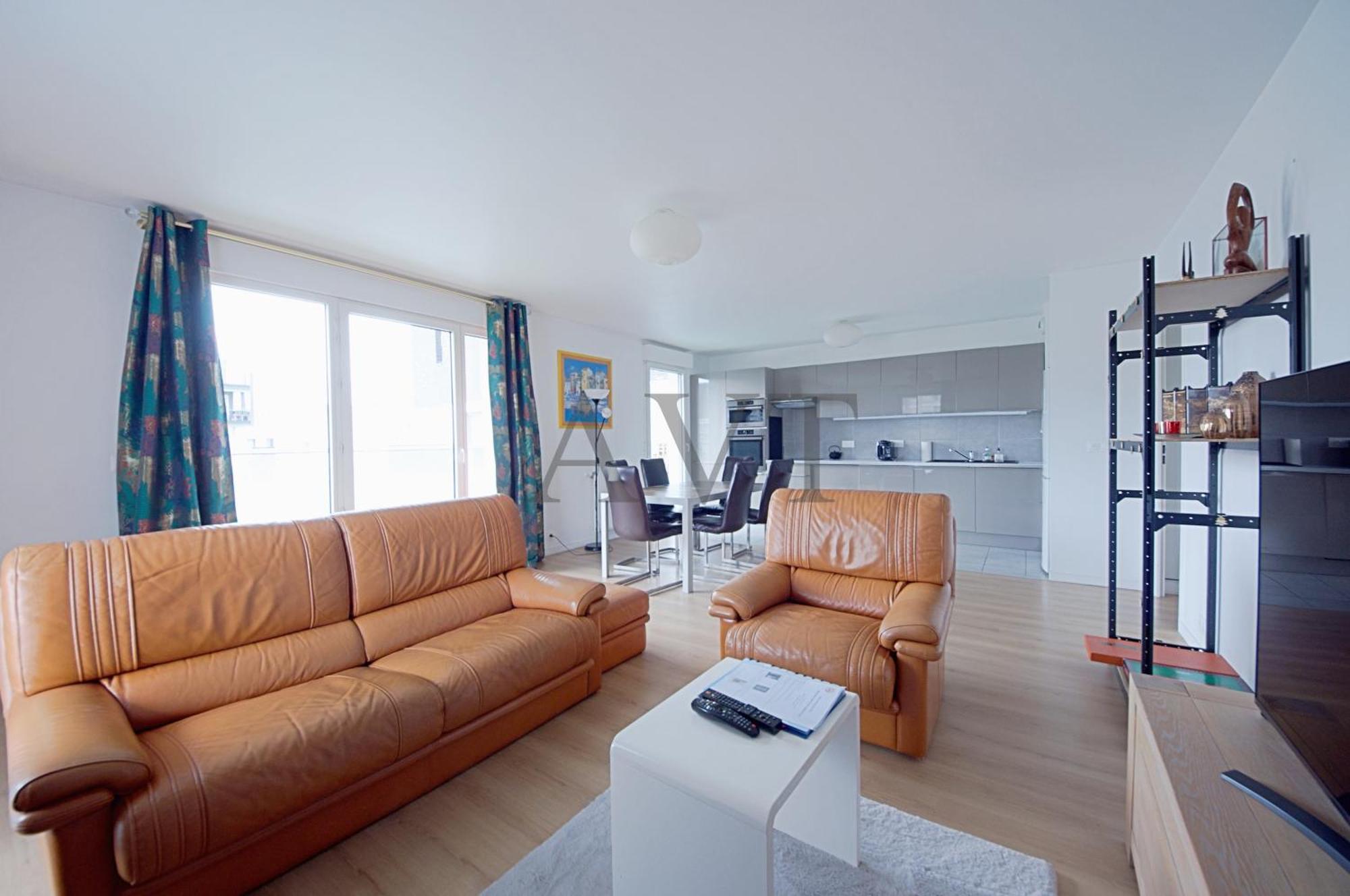 Appartement 87 M2 - 3 Chambres - 6 Personnes - Proche Paris - Parking Gratuit Asnières Extérieur photo